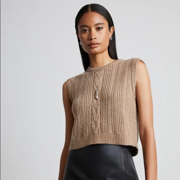 Who What Wear Knox Sweater Vest - Size S - Picture 3 of 5